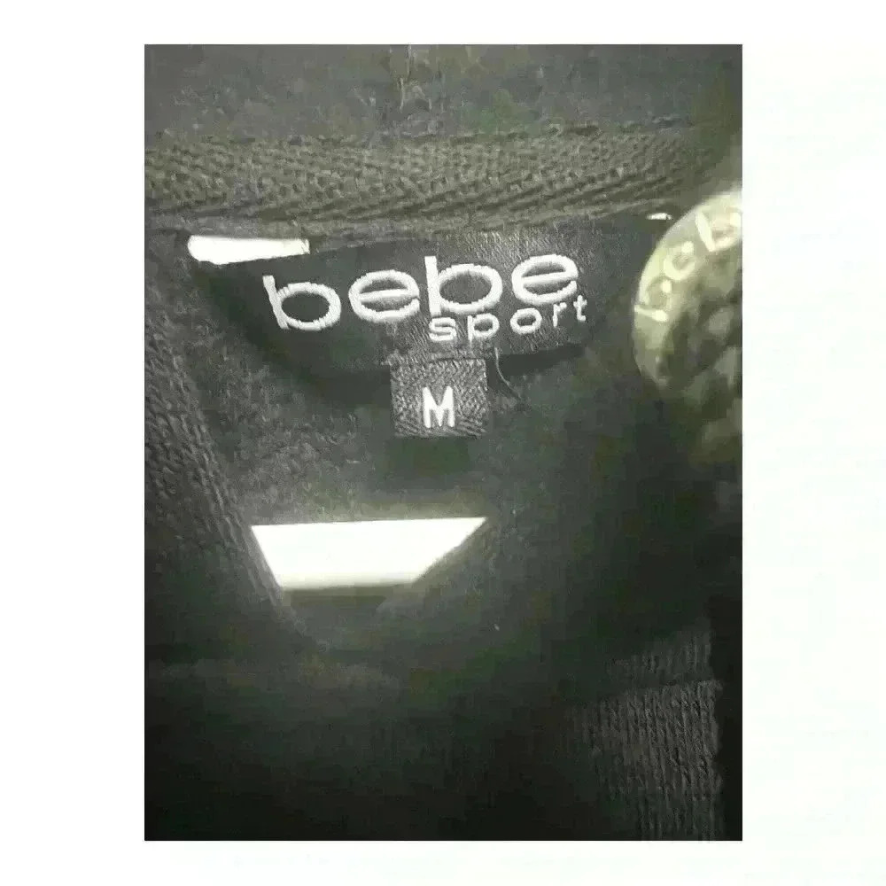 Bebe Sports Pullover Hoodie. Women’s Medium. New With Tags. - Picture 4 of 4